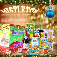 KOI Christmas Grocery Gift Package Mistletoe