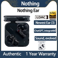 New Arrival Original Nothing Ear (3) Wireless Bluetooth Earphone TWS ANC Sports Waterproof Earbuds LDAC Hi-Res Gamming Glowbal Version for Samsung and iPhone