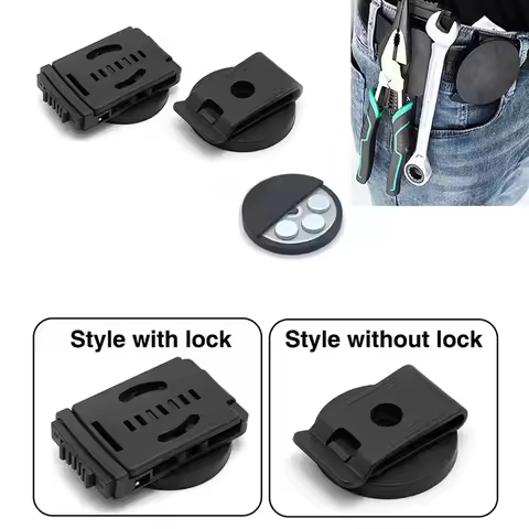 43/66mm Strong Magnetic Suction Belt Clip Non-Slip Magnet Tool Portable Magnetic Clip Suction Cup Ho