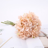 1/5pcs Artificial Flower Peony Simulation Bouquets Artificial Hydrangea Fake Flower Home DIY Decorat