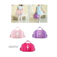 [Dolity2] Ballet Dance Bag Cute Ballerina Duffle Bag for Children's Day Gift Birthday Gift