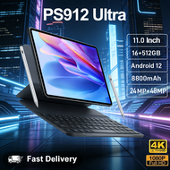 NEW PS912 Ultra Tablet 2026 5G Unlock Global Versions RAM 16GB+512GB ROM 11HD Screen 8800mAh Battery