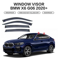 Suitable for BMW/X6 Rain Block Side Window Deflector BMW X6 E71 F16 G06 Window visor Modified Hot Sa