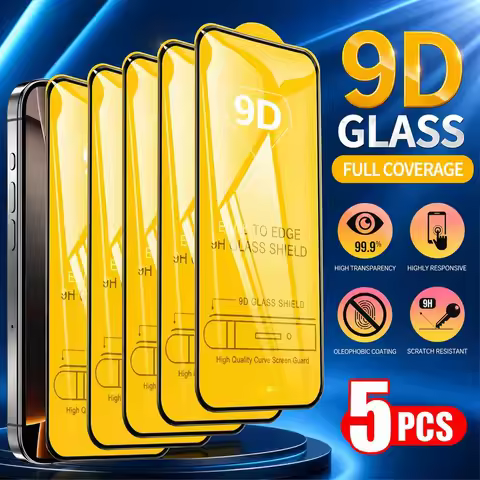5PCS Tempered Glass For HUAWEI P60 Pro P50 Pro P40 Pro Screen Protector For HUAWEI P30 Pro P20 Pro A