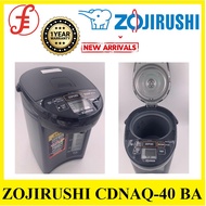 ZOJIRUSHI Electric Airpot, 4.0 L BLACK ( CDNAQ-40 BA) 1 YEAR WARRANTY)