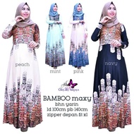 bamboo maxi dress gamis yarin