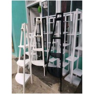 Angle Rack / Minimalist Wood Shelf / Flower Shelf / Guest Room Shelf