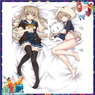 Dakimakura anime gối trường hợp Aokana: Quad Rhythm Crossing Blue Asuka Mashiro ôm cơ thể gối trường