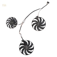 YXA Cooler Fan Replacement For ASUS Radeon RX 5700 XT 8GB TUF X3 EVO OC RX 5600 XT RX5700 Graphics Video Card Cooling Fa