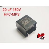 (1 Pc) 20UF 450V HFC-MPS Capacitor Aircond Panasonic Daikin 28mm Leg Distance