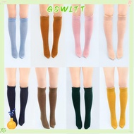 GSWLTT Handmade Cotton Stockings, Fashion Casual Wear Long Doll Socks,  15 Styles Doll DIY Toys for 