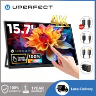 UPERFECT 15.7 Inch 4K UHD Portable Touch Monitor 100% DCI-P3 Gaming Laptop External Screen For Lapto
