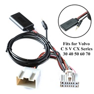 Car Bluetooth Module With 3.5 MM Jack Audio AUX-in Music Adapter For Volvo C30/S40/V40/V50/S60/S70/C