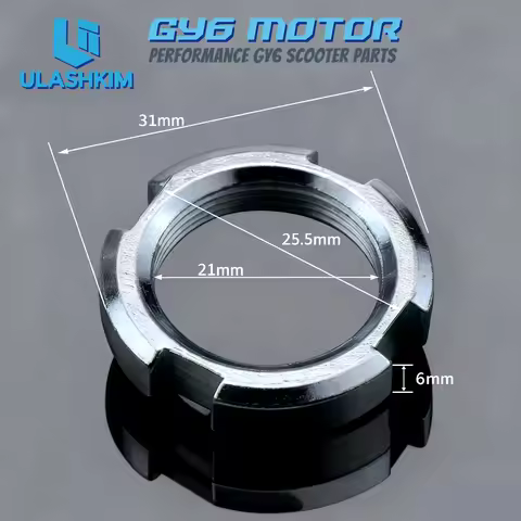 GY6 125/150 starter plate locking nut overtakes clutch backlash screw 125 crankshaft screw