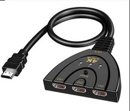 HDMI Switch 4K, HDMI Splitter 3 In 1 Out, 3 Port HDMI Switcher