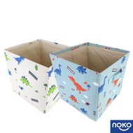 NOKO Canvas Square Storage Box With Handle 28x28
