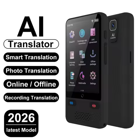 S85 Portable Ai Language Translator With 138Languages Voice Translating Online Offline Translation S