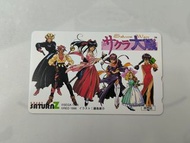 全新未使用 Sega Saturn Z Sakura War 櫻花大戰 世嘉遊戲電話卡