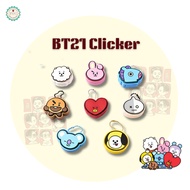 GANTUNGAN 3D PRINT - BTS Fidget Clicker Character Keychain/ Arirang Special Edition Character BT21/ 
