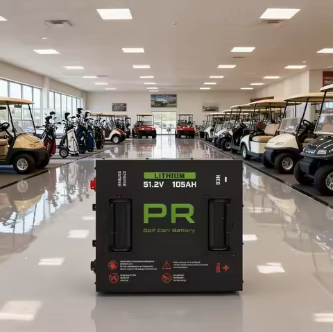 Factory Wholesale 36V 48V 72V 60Ah 105ah 160Ah Thru-Hole Cube Skinny Golf Cart Battery 38V 51V 70V L
