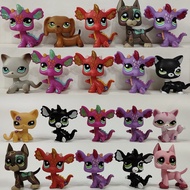 5pcs/lot LPS Toy pet shop cat dog dragon Littlest Pet Shop kid toy #5525