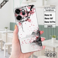 OPPO RENO 14 Case _Case OPPO RENO 14F _Case OPPO RENO 14 PRO _Black clear elastic silicone casing