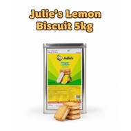 *Tin Biscuit*Julie's Sandwich Finger Lemon 5kg Halal &