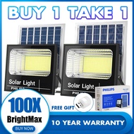 Lampu Solar LED Luar Rumah Kalis Air 2 Dalam 1 Dengan Remote Control - Lampu Jalan & Lampu Taman