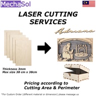 Custom Laser Cut Service Malaysia (plywood)