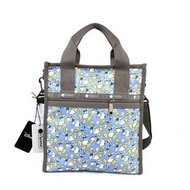 日本 LeSportsac X Disney Donald Duck 唐老鴨 淺藍色帆布 MINI N/S TOTE 斜咩袋