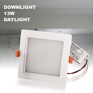 Nexus  Recessed LED DOWNLIGHT Square LED 13W 6INCH Daylight DL5C-C13-W12