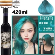 (Turquoise) SD / 5D /6D Korea Highlight Hair Color Cream / Color Wax Hair Color Mask Fruit Frutis Co