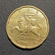 Koin Lustre 223 - 20 Cent Euro Lithuania