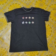 Baju PENSHOPPE BT21 Hitam Saiz L Men T-Shirt Casual Bundle -5