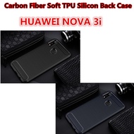 HUAWEI NOVA 3i Carbon Fiber Soft TPU Silicon Back Case