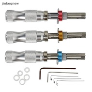 JKSG Tools 3 Pcs 7 Pin Advanced Tubular Lock Tool Set For Padlock Tool Cross Pic-ik Tubular Pick Sta