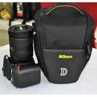 [Follow Instant Discount] Suitable for Nikon D90 D3100 D3200 D5100 D7000 SLR Camera Bag D80 Triangle