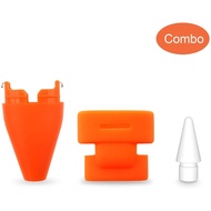 /sciuU/ [ TipPencil Ganti + Cap Pencil ] Replacement Pencil Tips + Pencil Cap Set Compatible with Lo