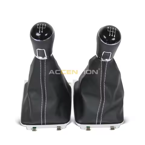 5/6 Speed Manual Gear Shift Lever Stick Knob Gear Shift Knob Boot For VW Golf 7 A7 MK7 GTI GTD 2013 