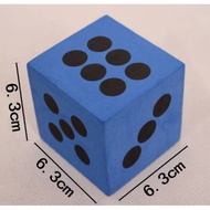 Foam dice 6.3cm foam dice