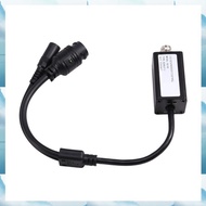 [G V W E] 720P/1080P AHD/TVI/CVI/CVBS 4-In-1 Signal Converter BNC Input RJ45 Output 265 RTSP Adapter