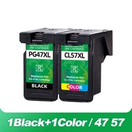 Canon PG 47 ink cartridge CL 57 ink cartridge PG47 CL57 For Canon Pixma E400 410 460 477 480 470 270 e-3470.