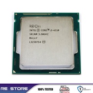 Used Intel Core I3 4330 Dual Core 3.50GHZ LGA 1150 SR1NM Desktop Processors CPU