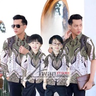 KEMEJA HIJAU NEWEST MEN'S BATIK SHIRT Sage GREEN batik father's batik and boys' batik SAGE GREEN BAT