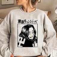Tokyo Revengers hoodies women harajuku anime Hooded Shirt women harajuku sweater