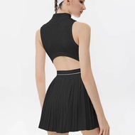 Jaga Linda ชุดเดรสนักเทนนิสกอล์ฟชุดกีฬาโยคะสำหรับผู้หญิงเสื้อผ้าออกกำลังกาย Pickleball ชุดออกกำลังกา