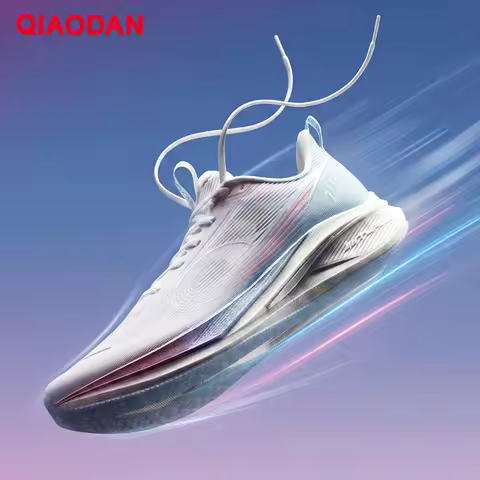 QIAODAN Feisu 4 Women's Professional Racing Running Shoes 2026 Shock Absorption Rebounce Sports Trai