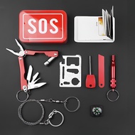 Survival Box Survival Kit Outdoor Products Survival Tool Metal Storage Box Emergency Kit Emergency S