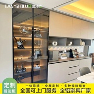 Storage Cabinet All Aluminum Sideboard Aluminum Cabinet Furniture All-Aluminum Integrated High Cabin