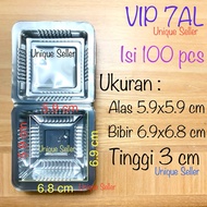 [Contents 100] VIP Mica 7AL 7L 7 L 7 cm Mica Tray/ VIP 7 L Square Cake Mica/ VIP 7AL Cake Mica/ 6 cm